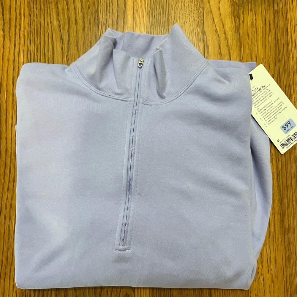 Lululemon oversized french terry zippered jacket M - Picture 2 of 5